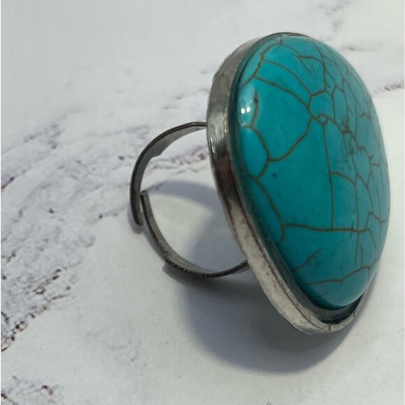 Set of 10 Southwestern style rings - Picture 5 of 16